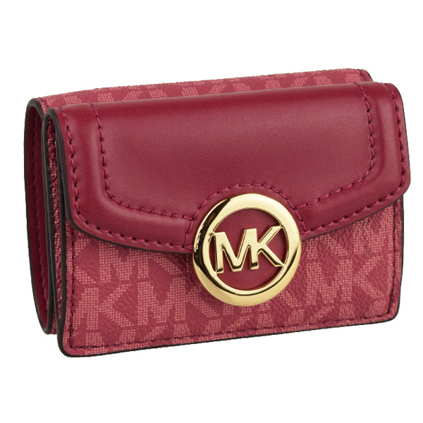 MICHAEL KORS レディース三つ折財布（バッグ、小物素材：本革、レザー 
