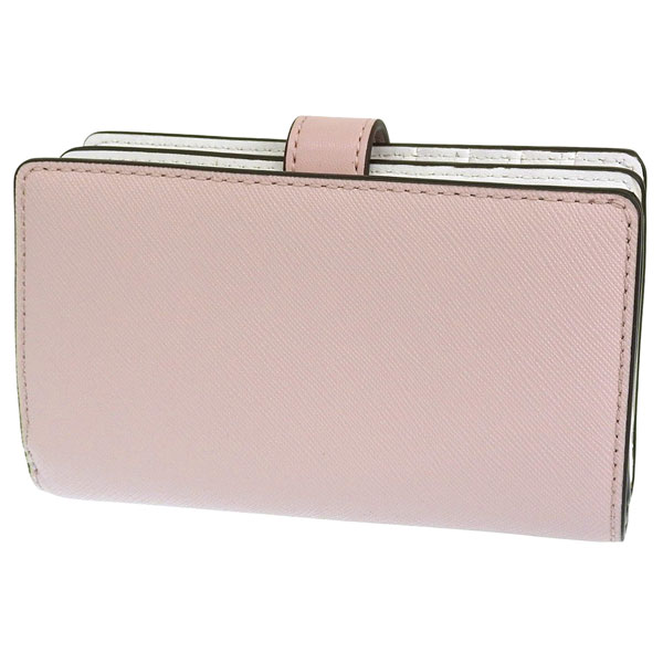 新品　マイケルコース　二つ折り財布　レザー ピンク 中古・古着通販】MICHAEL KORS (マイケル・コース) 2つ折り財布 ピンク