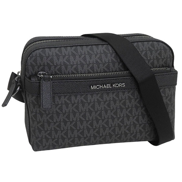 マイケルコース バッグ メンズ ショルダーバッグ アウトレット PVC ブラック 37F2LCOC5B 001 MICHAEL KORS