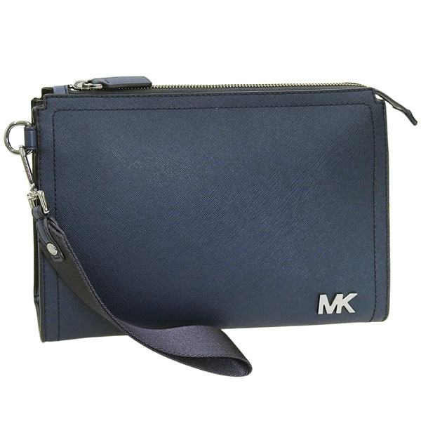マイケルコース バック メンズ クラッチバッグ アウトレット ネイビー 37S5LCOU9U 410 MICHAEL KORS