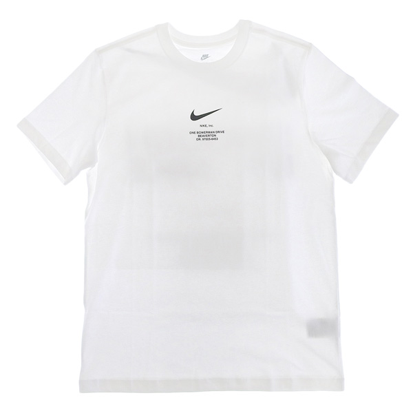 ナイキ Tシャツ メンズ レディース アウトレット 半袖 コットン ホワイト NSW ビッグ スウッシュ S S DZ2882 100 NIKE | NIKE