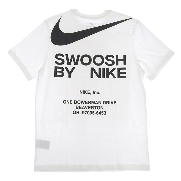 ナイキ Tシャツ メンズ レディース アウトレット 半袖 コットン ホワイト NSW ビッグ スウッシュ S S DZ2882 100 NIKE | NIKE | 01