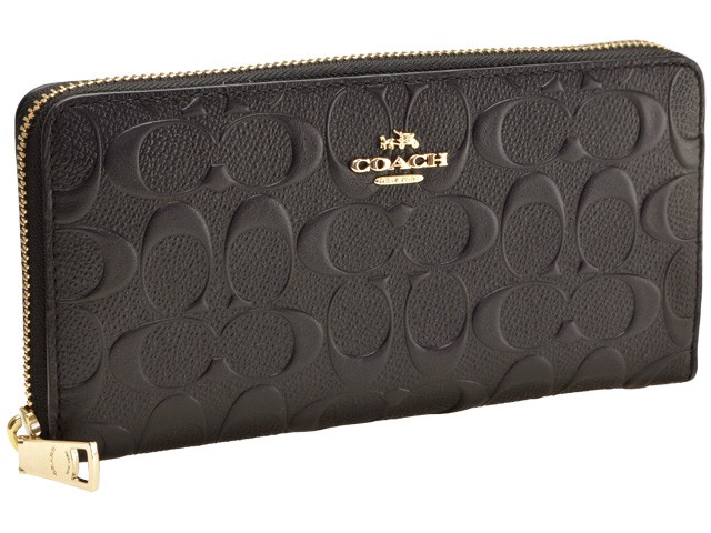 COACH コーチ　長財布　F53834 ブラック　ラウンドジップ　新品未使用 COACH - COACH長財布 コーチ正規品財布 F53834 ブラック 女性用