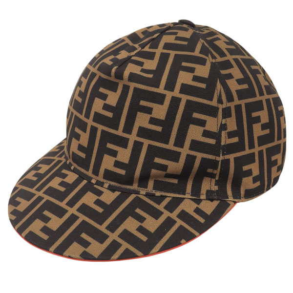 �t�F���f�B �X�q ���f�B�[�X �L���b�v �u���E�� W HAT WOVEN FXQ498A6NRF0HEZ FENDI