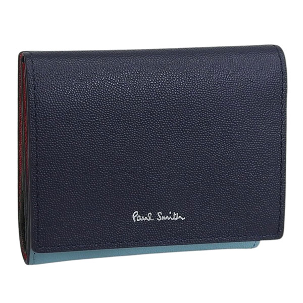 【美品】Paul Smith 二つ折り財布 Paul Smith（ポール・スミス） 財布 メンズ 2つ折り 折財布 コンパクト