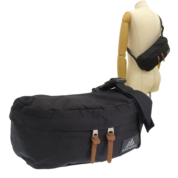 グレゴリー バッグ メンズ レディース ショルダーバッグ ボディバッグ ウエストバッグ ブラック CLAS BAGS STANDARD WAIST PACK GR1500891041 GREGORY