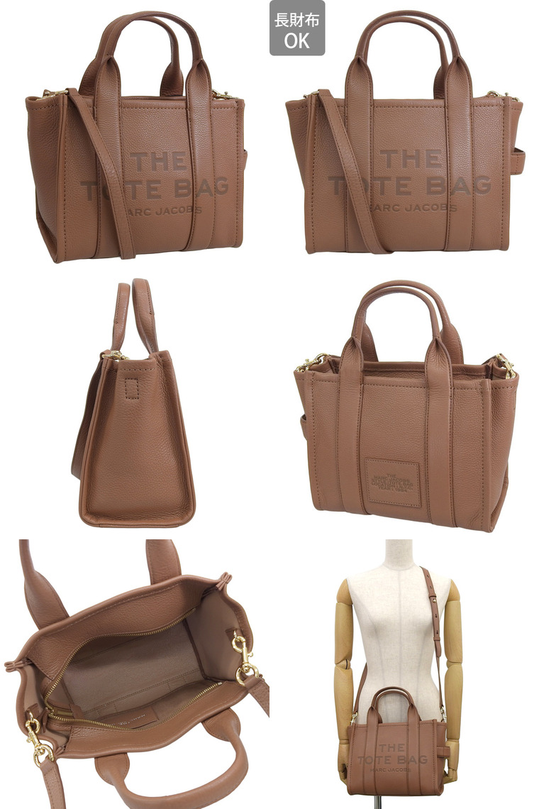 マークジェイコブス MARC JACOBS THE LEATHER MINI TOTE BAG トート