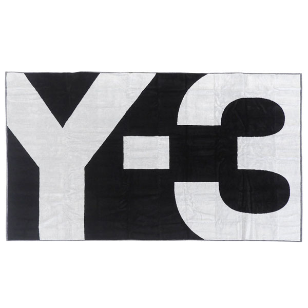 アディダス ワイスリー タオル メンズ レディース ビーチタオル コットン ブラック Y-3 BEACH TOWEL HD3306BK Y-3 adidas