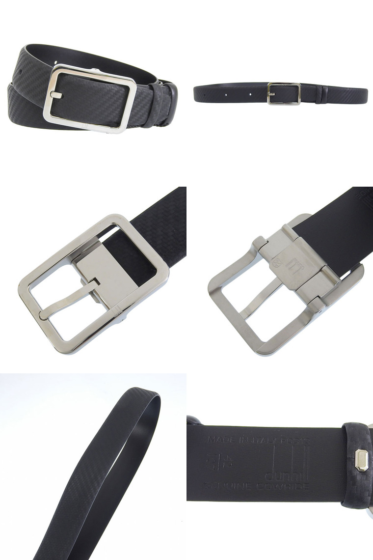 dunhill ダンヒル ベルト メンズ レザー 本革 ビジネス ブラック