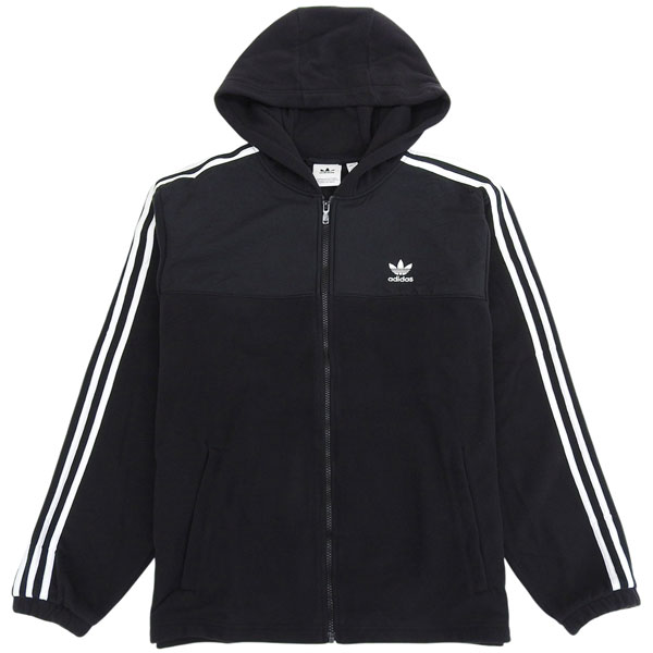 アディダス メンズ レディース ジャケット M ブラック Fleece hoodie IZ4802-BLACKM adidas