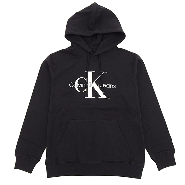 カルバンクライン パーカー フーディ メンズ レディース 長袖 M コットン ブラック J30J320934BKM CALVIN KLEIN