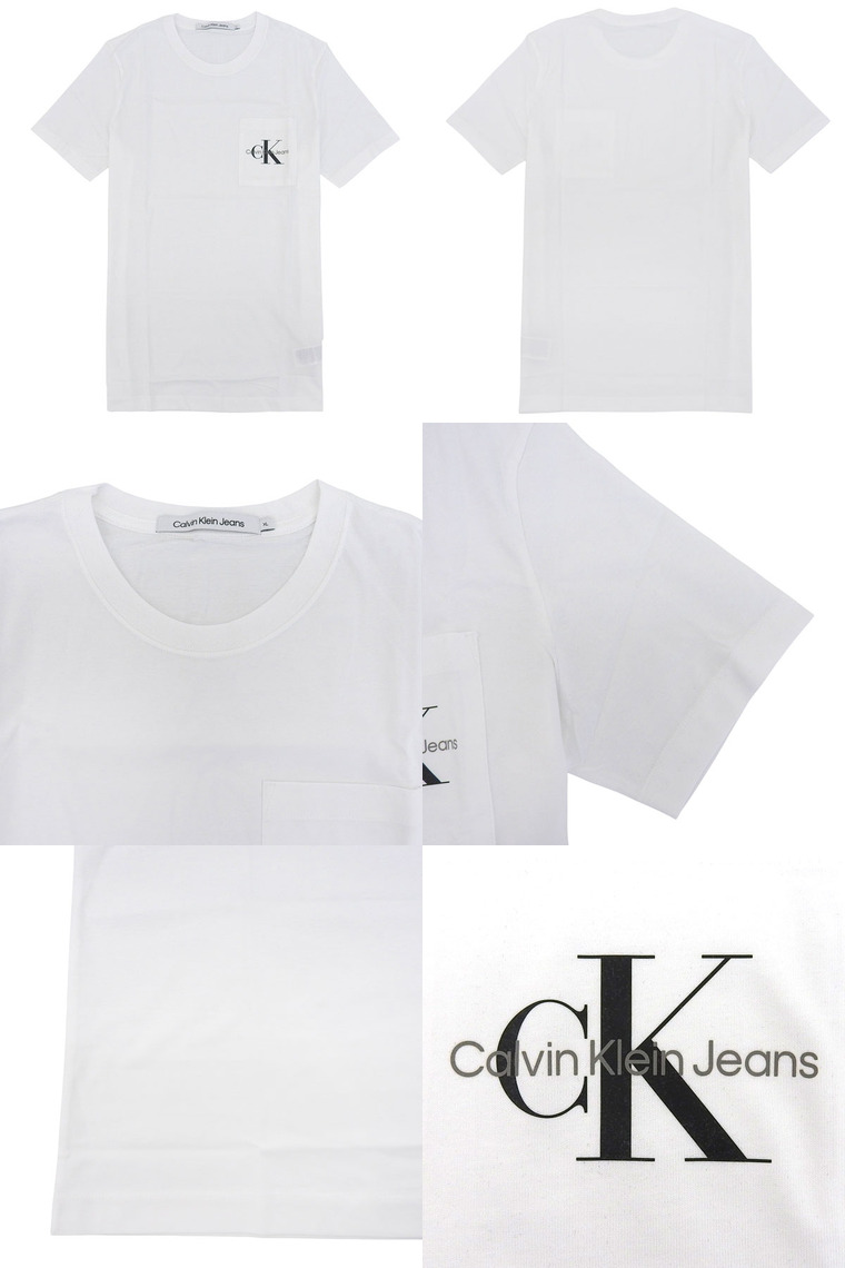 Calvin Klein（カルバン・クライン） Tシャツ クルーネック 半袖