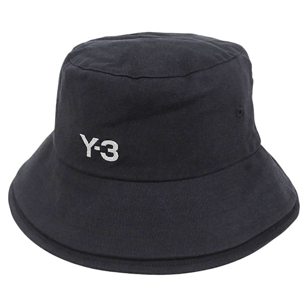 アディダス ワイスリー 帽子 メンズ ハット OSFW W58cm コットン ブラック Y-3 STRP B HAT JN7192BKMEN Y-3 adidas