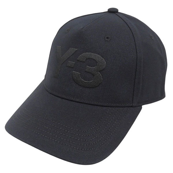 アディダス ワイスリー 帽子 メンズ キャップ OSFW W58cm ブラック Y-3 LOGO CAP JP1143BKMEN Y-3 adidas