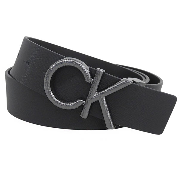 カルバンクライン ベルト メンズ 110 レザー ブラック ADJ CK METAL SAFFIANO K50K511567BEH110 CALVIN KLEIN
