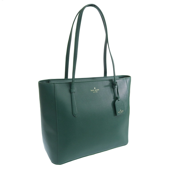 ケイトスペード バッグ レディース トートバッグ A4 アウトレット グリーン Schuyler Medium Tote K7354-300 KATE SPADE｜riverall