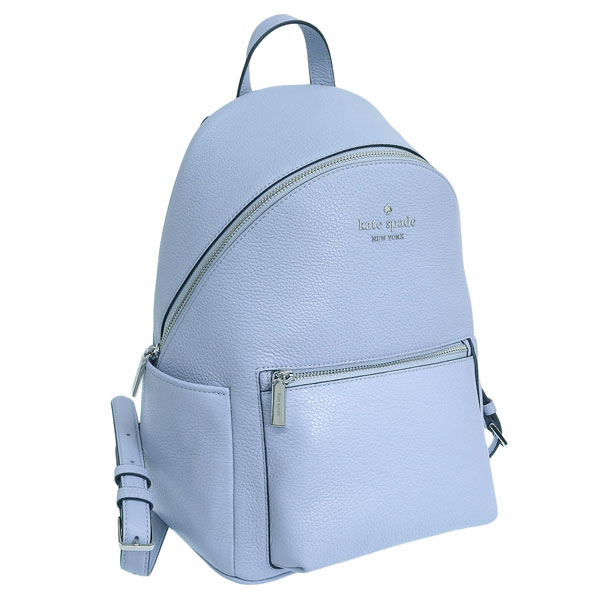 ケイトスペード バッグ レディース リュックサック アウトレット レザー ブルー レイラ LEILA DOME BACK PACK K8155-411 KATE SPADE｜riverall