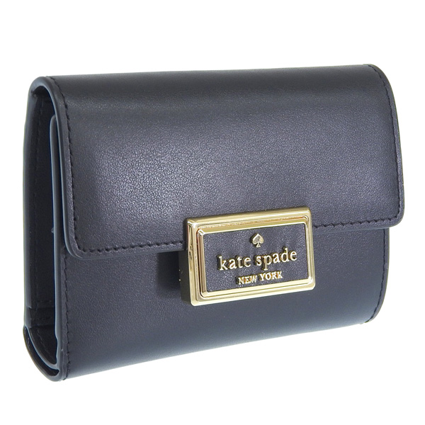ベビーグッズも大集合 YORK NEW spade kate ケイトスペード 三つ折り レディース 財布 小物