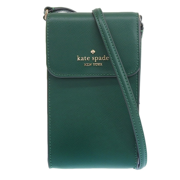 ケイトスペード kate spade スマホショルダー （グリーン）