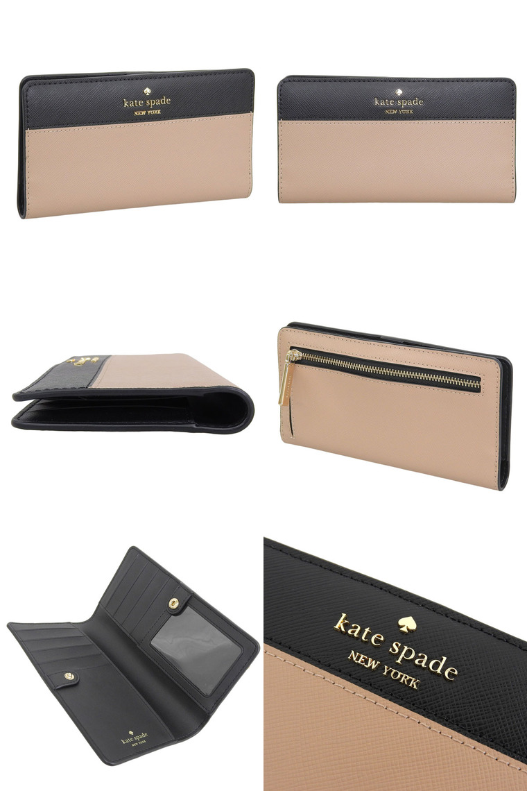 【訳あり】ケイトスペード madison lg cont wallet platinum g kate spade NEW YORK ケイトスペード 財布 レディース 長財布
