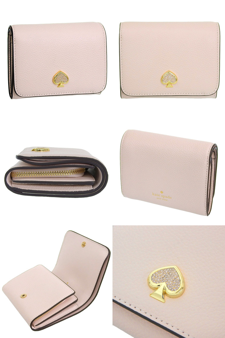 【国内即発】ケイトスペード 折り財布 KK113 650 kate spade NEW YORK ケイトスペード 財布 レディース 2つ折り