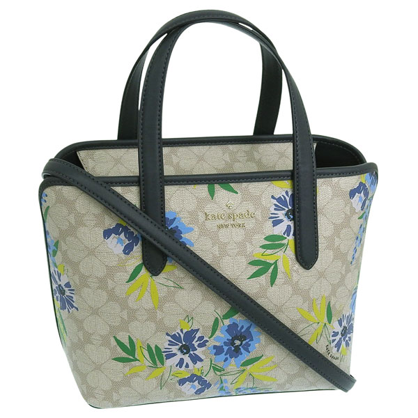 ケイトスペード バッグ レディース 2WAY ショルダーバッグ ハンドバッグ アウトレット 花柄 ベージュマルチ SPADE FLOWER SF SM TOTE KL002-960 KATE SPADE