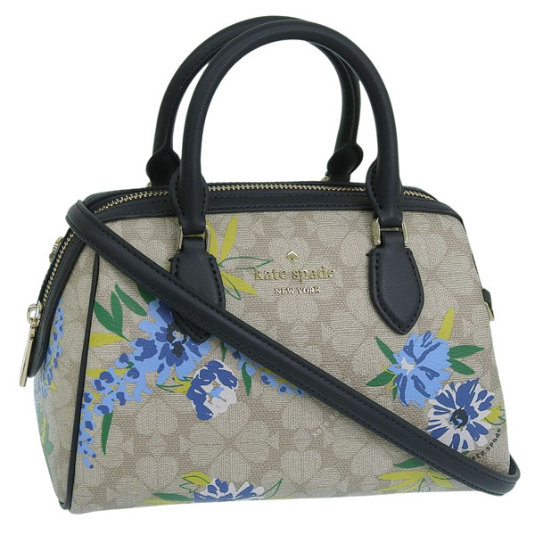 ケイトスペード バッグ レディース 2WAY ショルダーバッグ ハンドバッグ アウトレット 花柄 ベージュマルチ SPADE FLOWER SM DUFFLE CB KL004-960 KATE SPADE