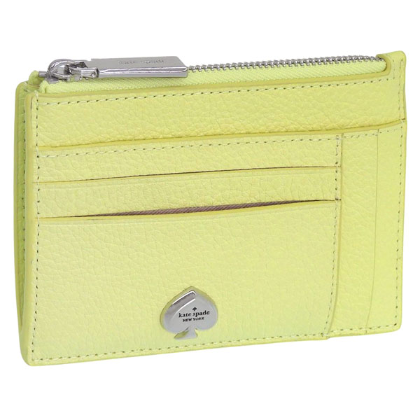 ケイトスペード カードケース レディース アウトレット コインケース 小銭入れ レザー イエロー KAYLA LG SLIM CH KL837 301 kate spade