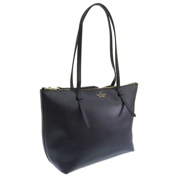 ケイトスペード バッグ レディース トートバッグ アウトレット レザー ブラック all day tote KO140 001 kate spade A4対応