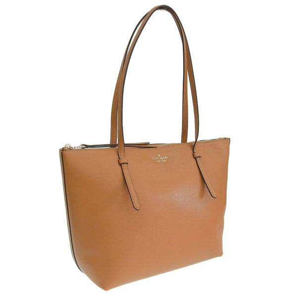 ケイトスペード バッグ レディース トートバッグ アウトレット レザー ブラウン all day tote KO140 200 kate spade A4対応
