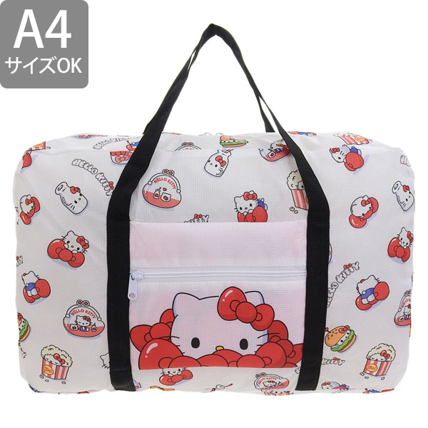 sanrio（サンリオ） バッグ レディース ボストンバッグ ホワイトマルチ