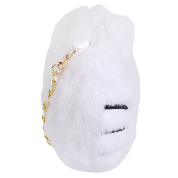 サンリオ キティ バッグ レディース ショルダーバッグ フェイクファー ホワイト KTダイカットファーショルダー 113 KT113 SANRIO | sanrio | 02