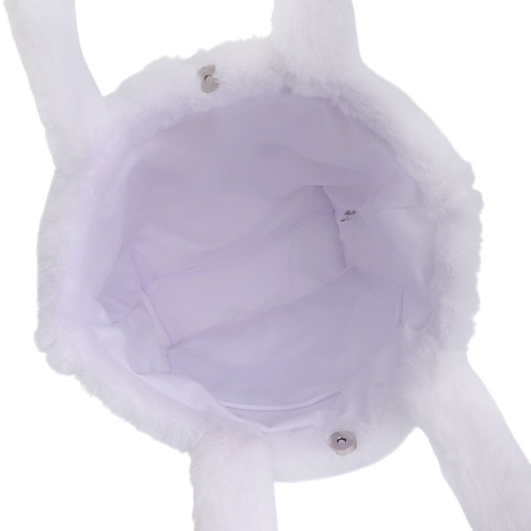 サンリオ キティ バッグ レディース ハンドバッグ フェイクファー ホワイト KTダイカットファーテサゲ 13 KT13 SANRIO | sanrio | 04