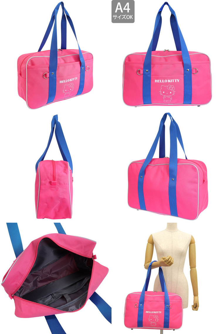 サンリオ バッグ レディース トートバッグ キティ クロミ マイメロディ シナモロール ポチャッコ キャラ かわいい 推し 推し活 カラーバッグ A4対応 SANRIO | sanrio | 07