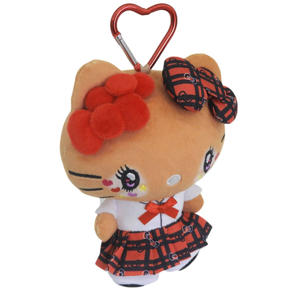 サンリオ ポーチ レディース キャラ かわいい 推し ブラウン KTコギャルマスコットポーチSH KTSHCHECKBG SANRIO
