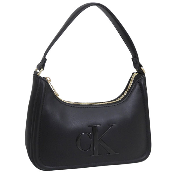 カルバンクライン バッグ レディース ショルダーバッグ ブラック BOLD CK SMALL SHOULDER BAG LV04F3230G BLACK CALVIN KLEIN