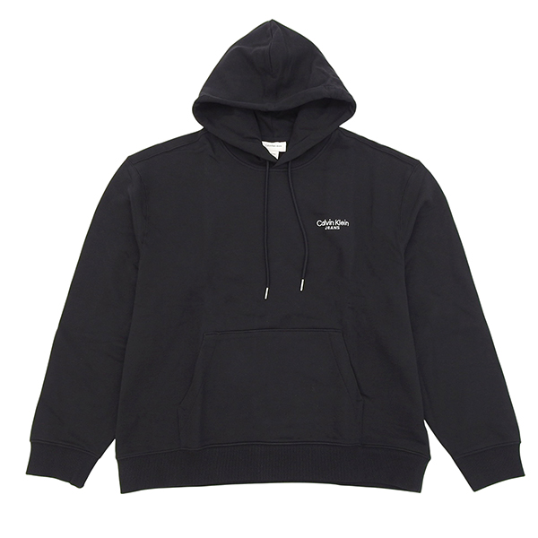 カルバンクライン パーカー フーディ メンズ レディース 長袖 L コットン ブラック LV04RD002GBKL CALVIN KLEIN
