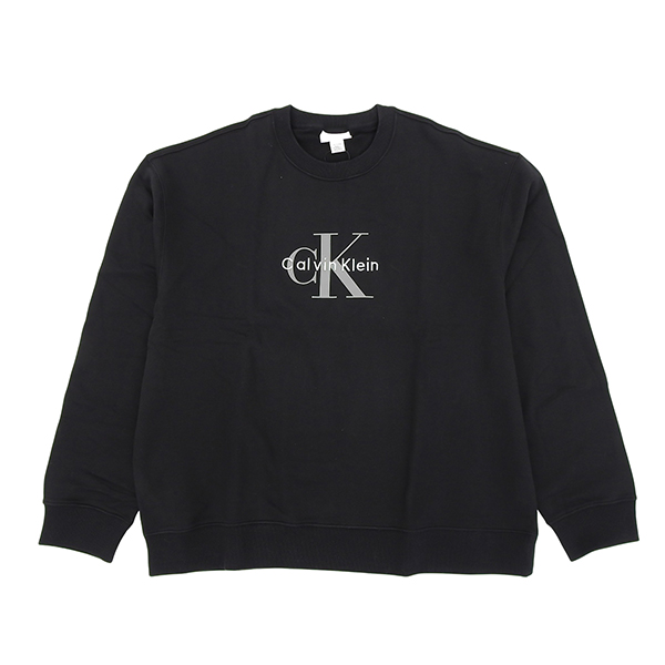 カルバンクライン スウェット トレーナー メンズ レディース L コットン ブラック LV04RD242GBKL CALVIN KLEIN