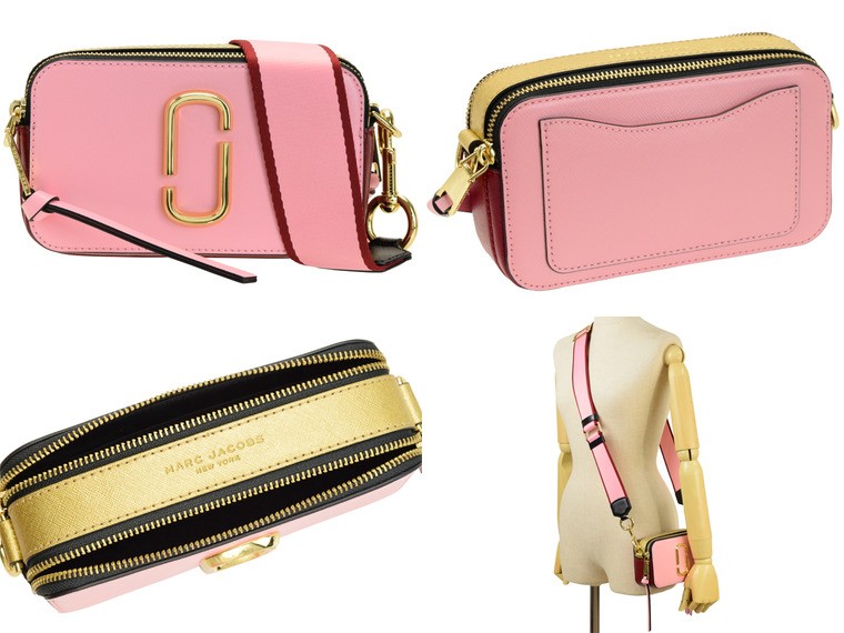MARC JACOBS マークジェイコブス ショルダーバッグ 斜めがけ スナップ  