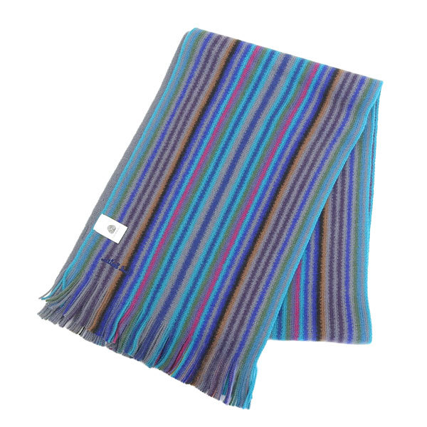 ポールスミス Paul Smith SCARF MULTI EDGE MEN'S SCARF スカーフ マフラー ウール ストライプ スレートグレー メンズ  30日間返品保証 :m1a868f-gs10-76:リヴェラール - 通販 - Yahoo!ショッピング