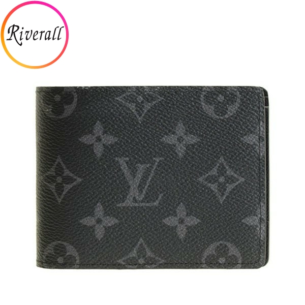 ルイヴィトン LOUIS VUITTON 財布 折財布 二つ折り 札入れ メンズ m61695｜riverall