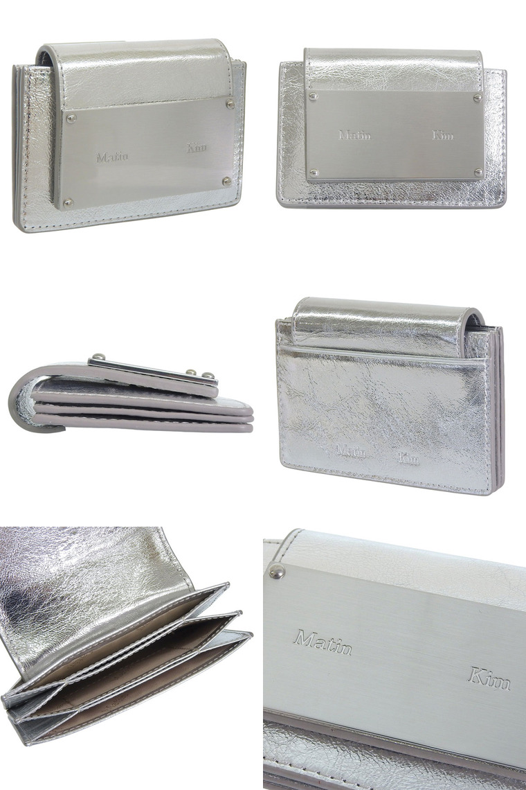 マーティンキム カードケース レディース レザー 無地 豹柄 レオパード