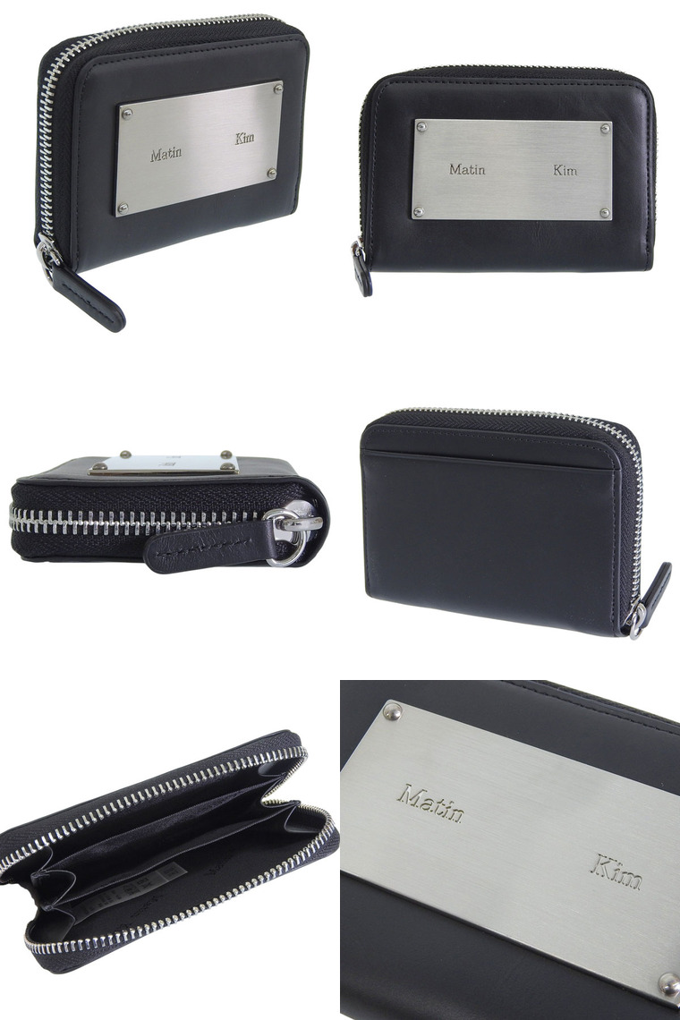 マーティンキム 財布 レディース コインケース レザー ブラック