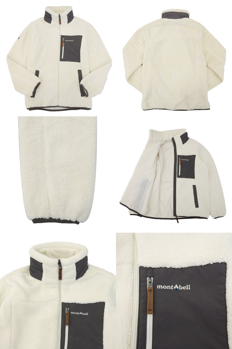 新品⭐️モンベルmont-bellレディスリバーシブルフリースコートアイボリーM 新品⭐️モンベルmont-bellレディスリバーシブルフリースコートアイボリーM