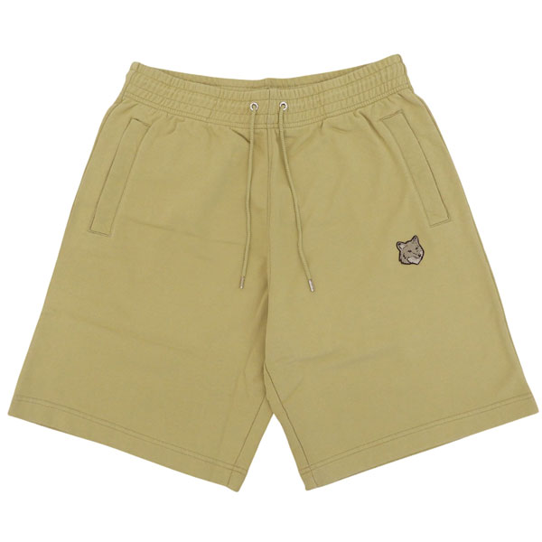 メゾンキツネ ショートパンツ レディース S コットン ベージュ MM01121KM0001CAS MAISON KITSUNE