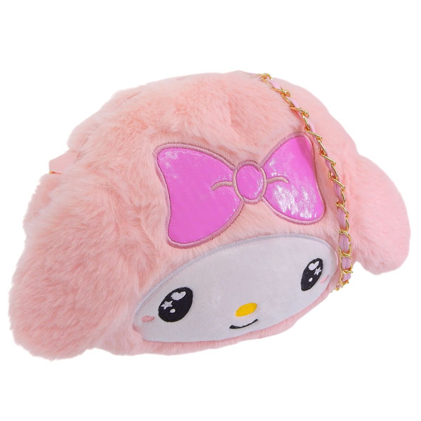 サンリオ マイメロディ バッグ レディース ショルダーバッグ フェイクファー ピンク MMダイカットファーショルダー 117 MM117 SANRIO