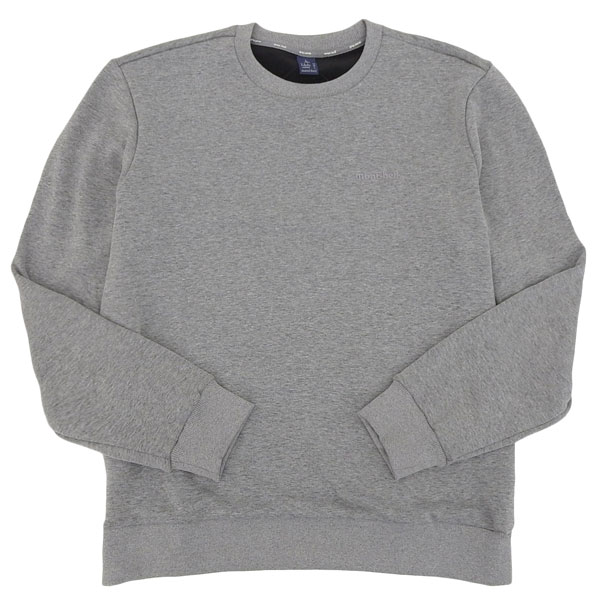 モンベル XXL スウェット トレーナー メンズ グレー MW3DFMRL602MG110 mont bell 海外モデル