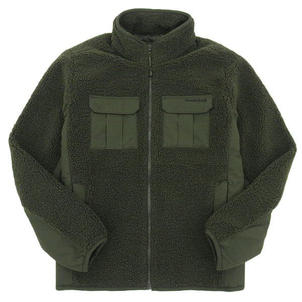モンベル 105(XL) フリースジャケット アウター メンズ カーキ MW3GAMJF213KH105 mont bell 海外モデル