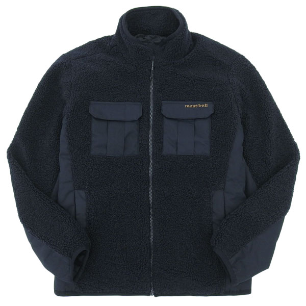モンベル 105(XL) フリースジャケット アウター メンズ ネイビー MW3GAMJF214NV105 mont bell 海外モデル