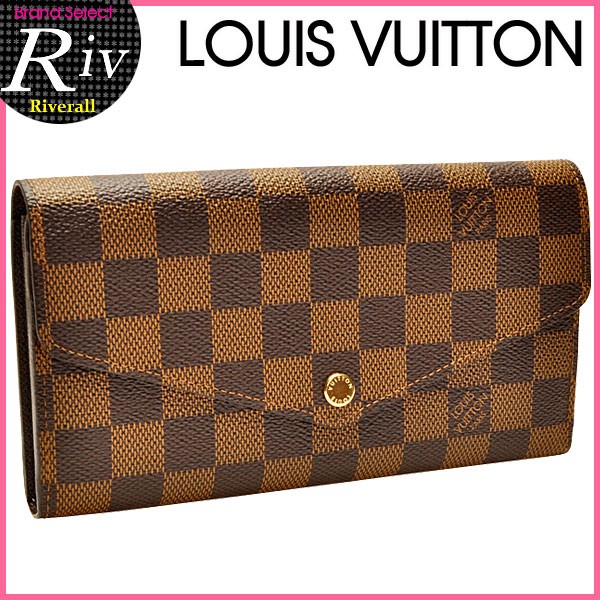 ルイヴィトン 長財布 ダミエ ポルトフォイユサラ N63209 LOUIS VUITTON ルイヴィトン 財布 長財布 ポルトフォイユ・サラ